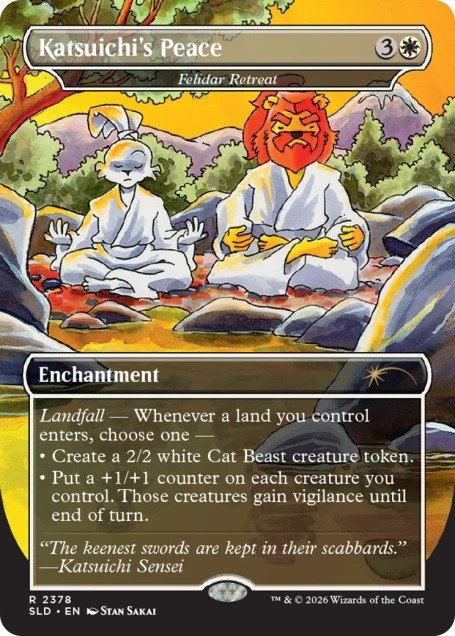Magic the Gathering Secret Lair Featuring: Stan Sakai (Non-Foil)