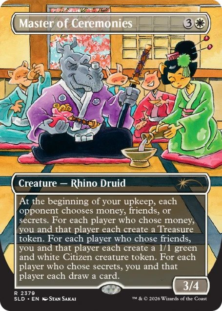 Magic the Gathering Secret Lair Featuring: Stan Sakai (Non-Foil)