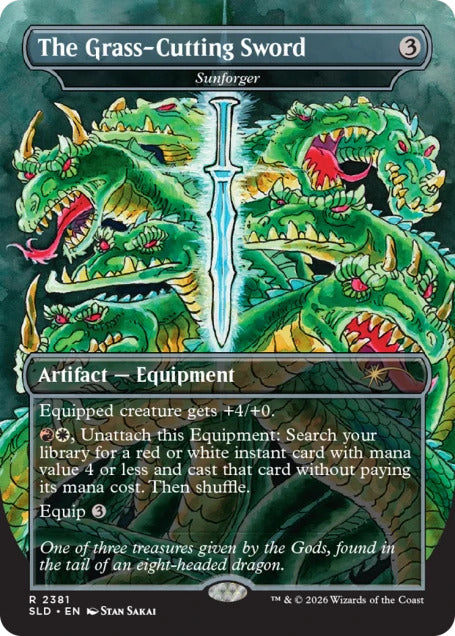 Magic the Gathering Secret Lair Featuring: Stan Sakai (Foil)