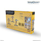 StarCraft: Tabletop Miniatures Game – Protoss Zealot Expansion Set – 3 Unpainted Plastic Miniatures with Bases and Cards – Archon Studio