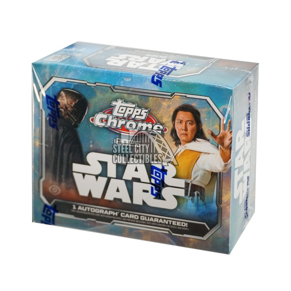 Topps 2025 Star Wars Chrome Hobby Box