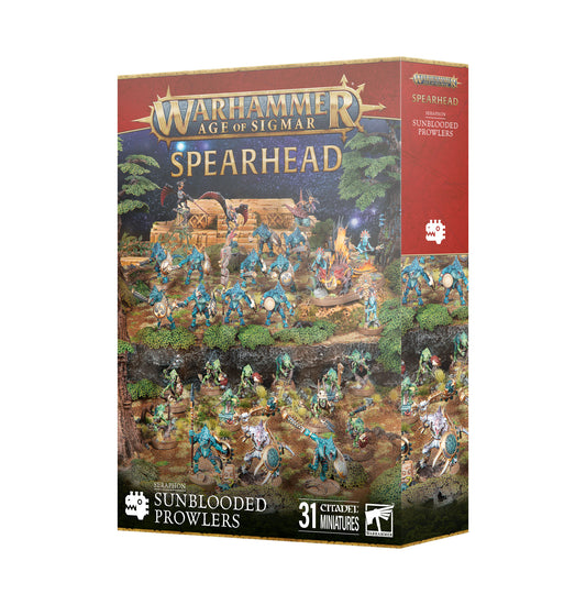 Games Workshop - Warhammer Age of Sigmar - Seraphon - Spearhead - Sunblooded Prowlers