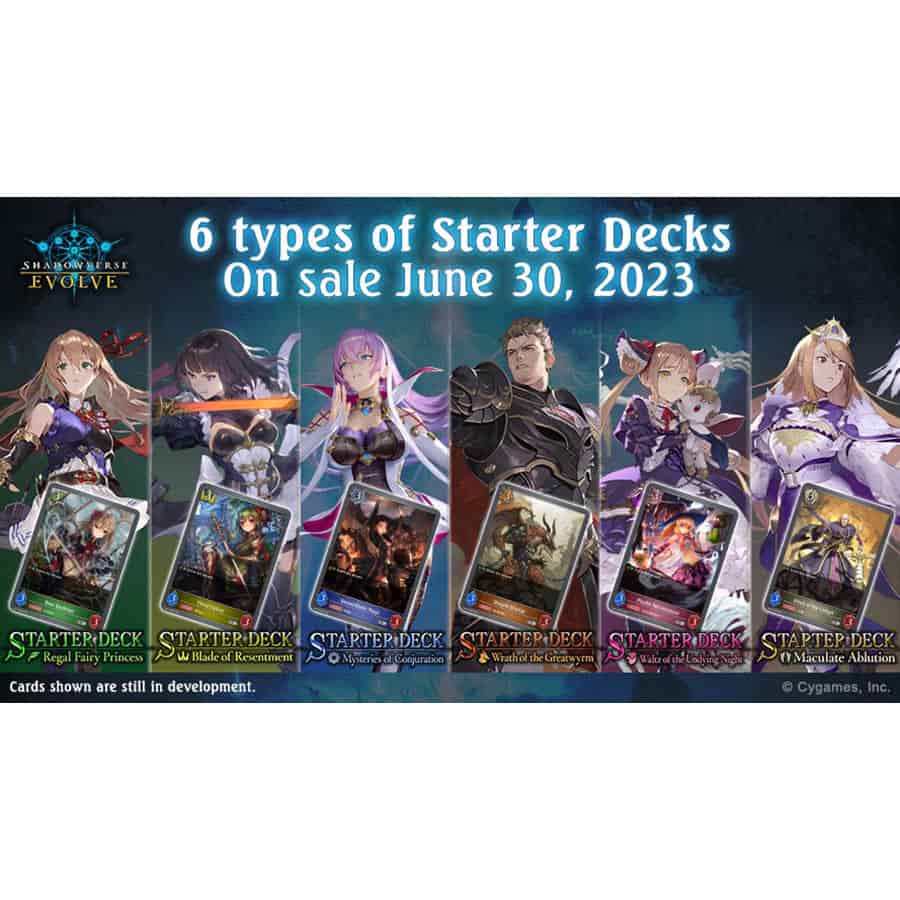 SHADOWVERSE EVOLVE: STARTER DECKS 03: MYSTERIES OF CONJURATION - CASE OF 48