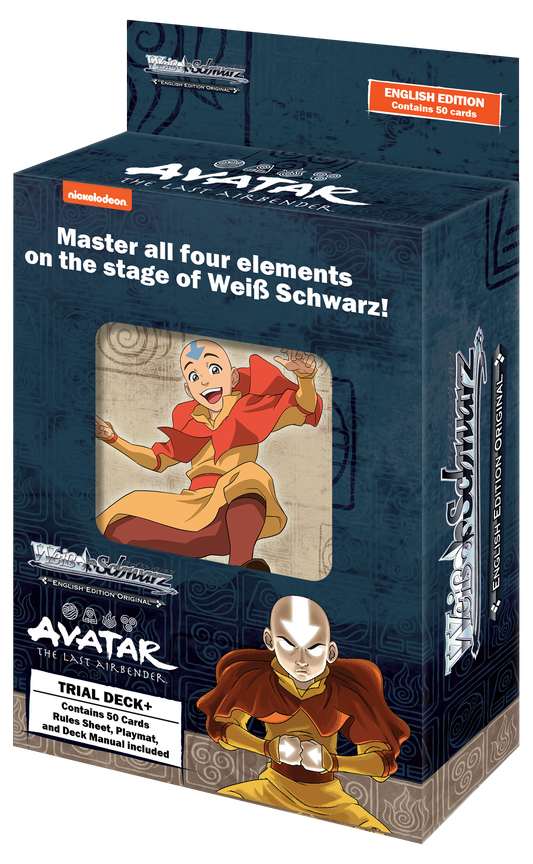 Bushiroad Avatar The Last Airbender Weiss Schwarz Trial Deck Plus