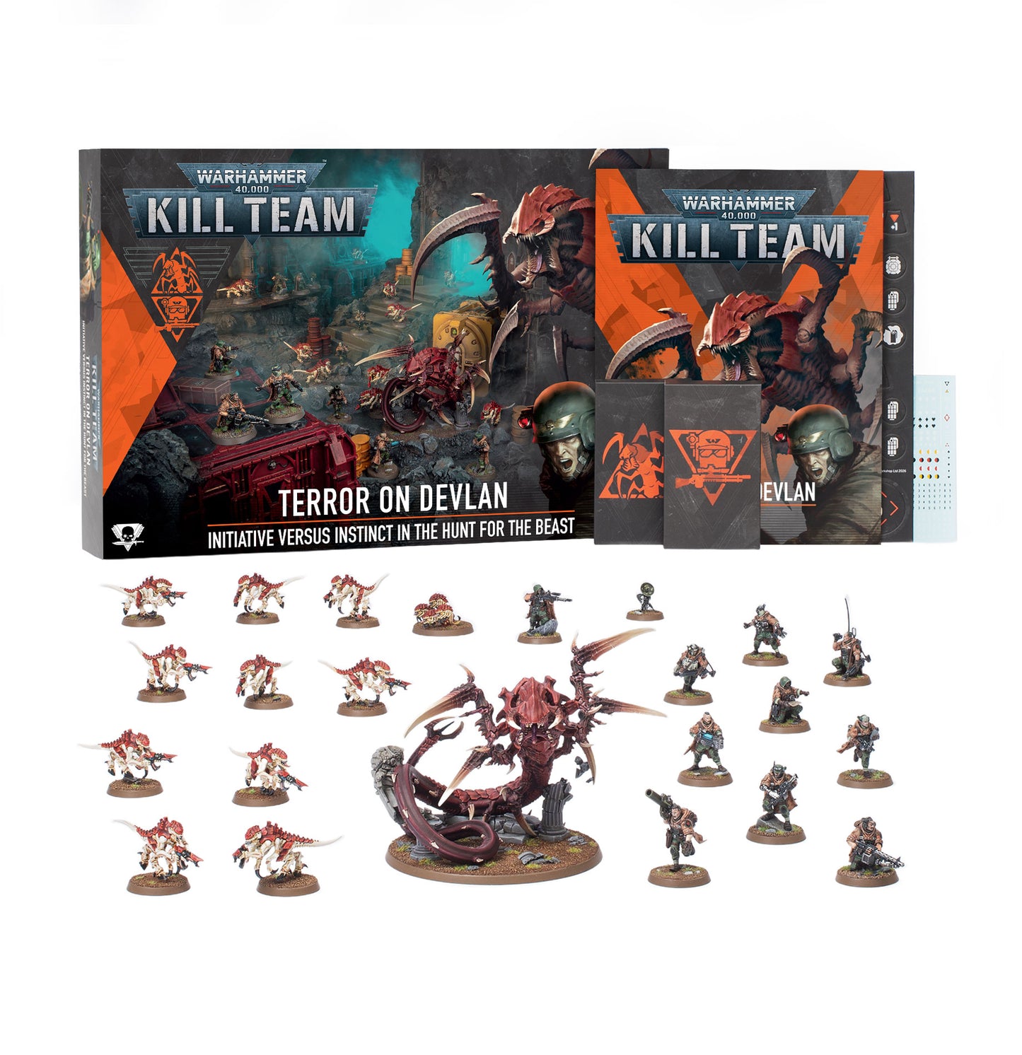 Games Workshop - Wahammer 40K Kill Team - Terror on Devlan - Initiative Versus Instinct In The Hunt For The Beast