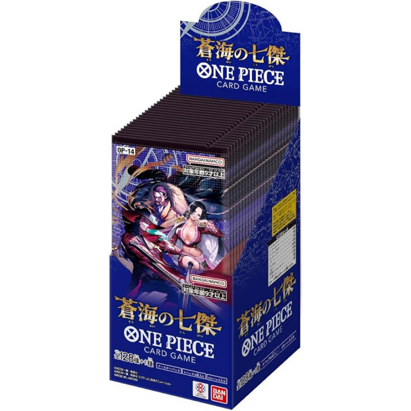 One Piece Card Game The Seven Heroes Of The Blue Sea Booster Box (OP-14) (Japanese) - 24 Packs