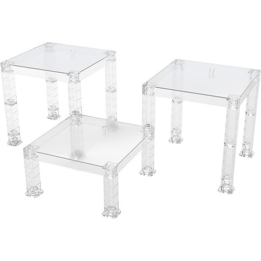 THE SIMPLE STAND: BUILD-ON TYPE X3 (TRANSLUCENT)