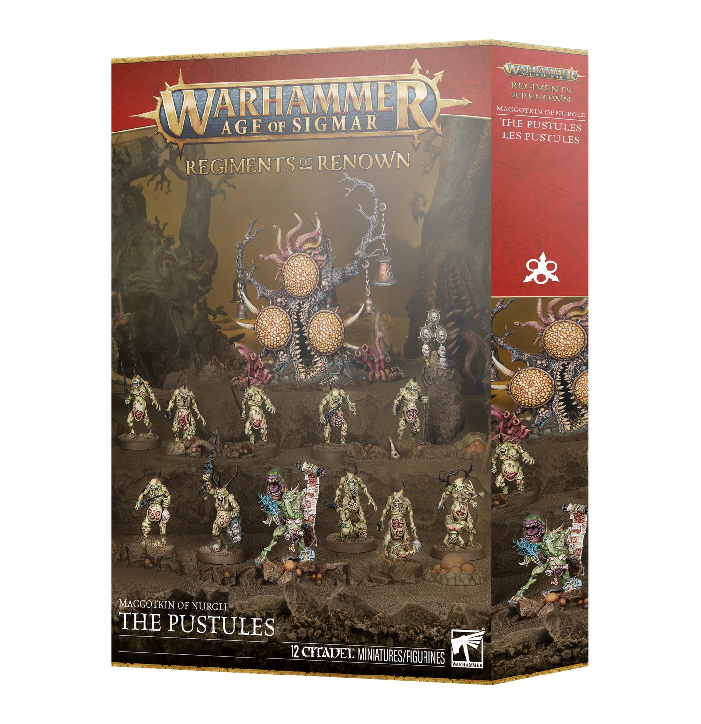 Games Workshop - Warhammer Age of Sigmar - Maggotkin of Nurgle - Regiment of Renown The Pustules
