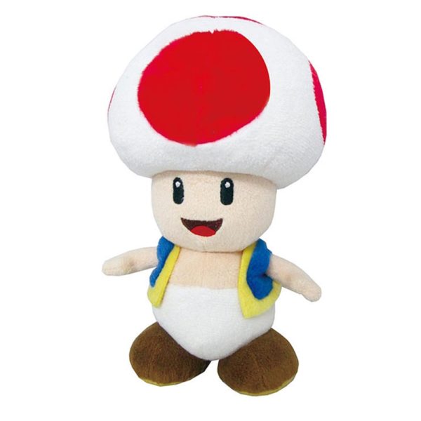 TOAD OFFICIAL SUPER MARIO ALL STAR COLLECTION PLUSH