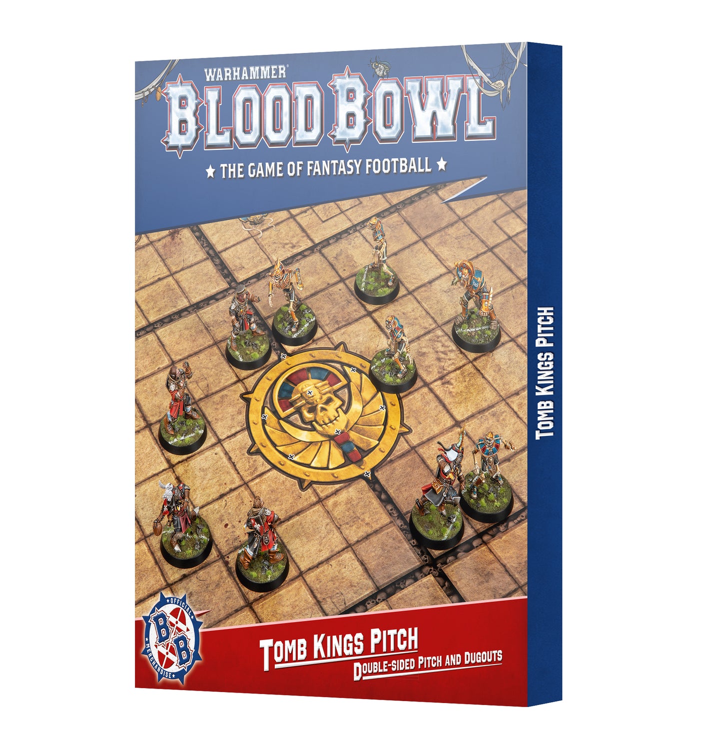 Games Workshop - Blood Bowl - Tomb Kings Pitch and Dugouts