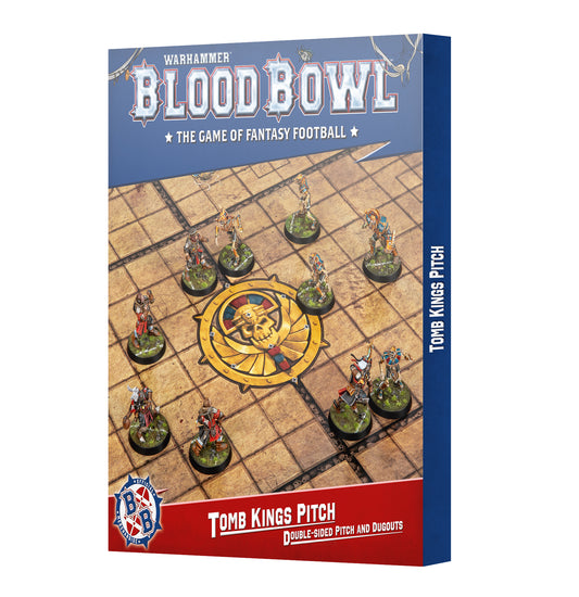 Games Workshop - Blood Bowl - Tomb Kings Pitch and Dugouts