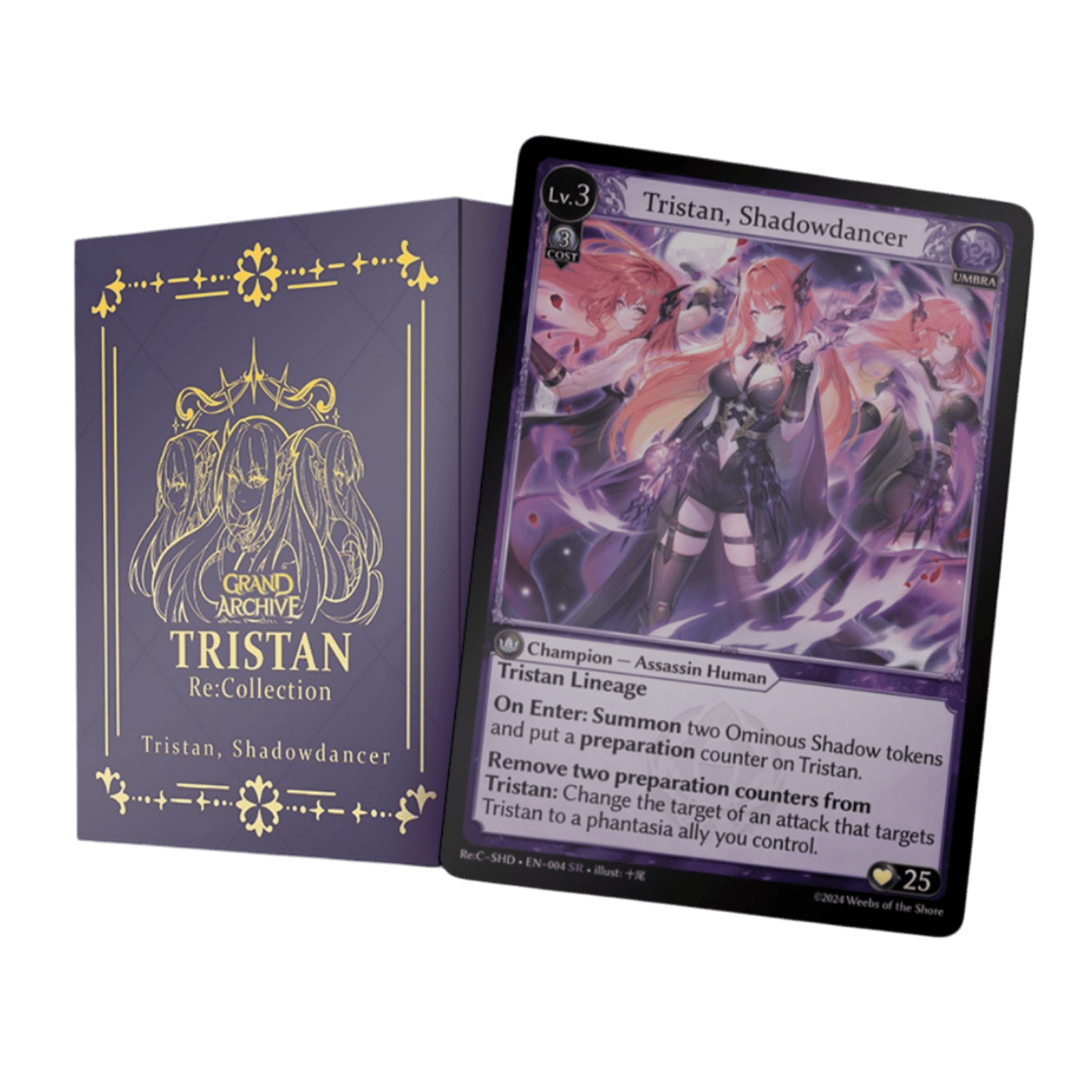 Grand Archive TCG: Tristan, Shadowdancer - Re:Collection Lite