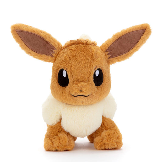 Pokémon Cuddle! Plushy Medium Eevee Height Approx. 9.4 inches (24 cm)