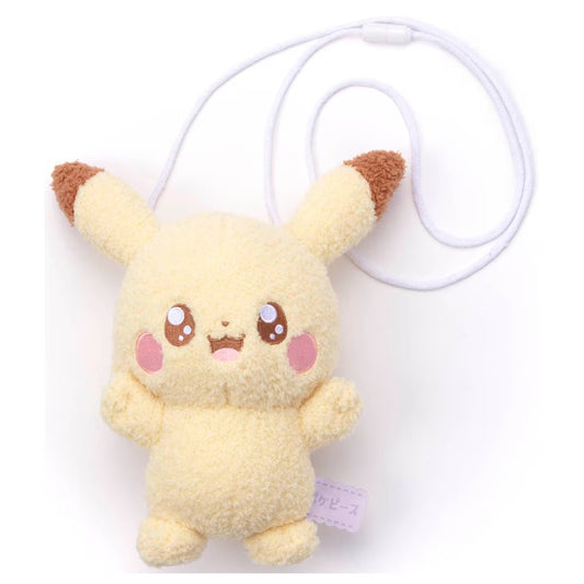 TAKARA TOMY: POKEMON: Peace Stuffed Toy Pochette Pikachu