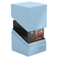 Ultimate Guard Boulder Solid 100+, Deck Case for 100 Double-Sleeved TCG Cards, Baby Blue, Secure & Durable Storage for Trading Card Games, No Transparency