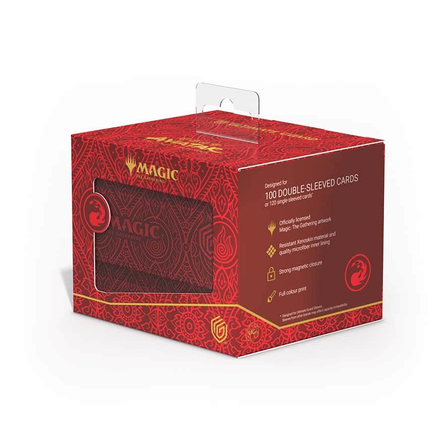 Ultimate Guard: Magic the Gathering: Deck Case Sidewinder 100+ Xenoskin: Avatar the Last Airbender: Mana Symbol Red Mountain