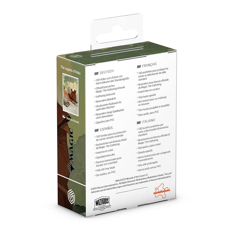 Ultimate Guard: Magic the Gathering: Art Sleeves: Avatar the Last Airbender: The Legend Of Roku