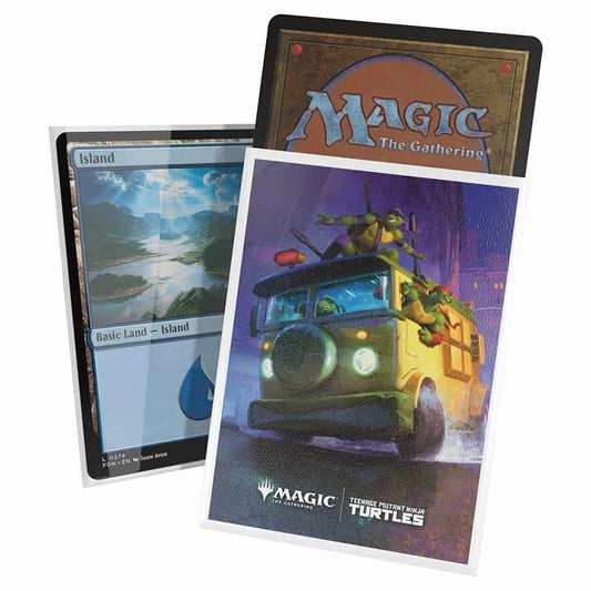 Ultimate Guard: Magic The Gathering: Teenage Mutant Ninja Turtles: Art Sleeves - Turtle Van