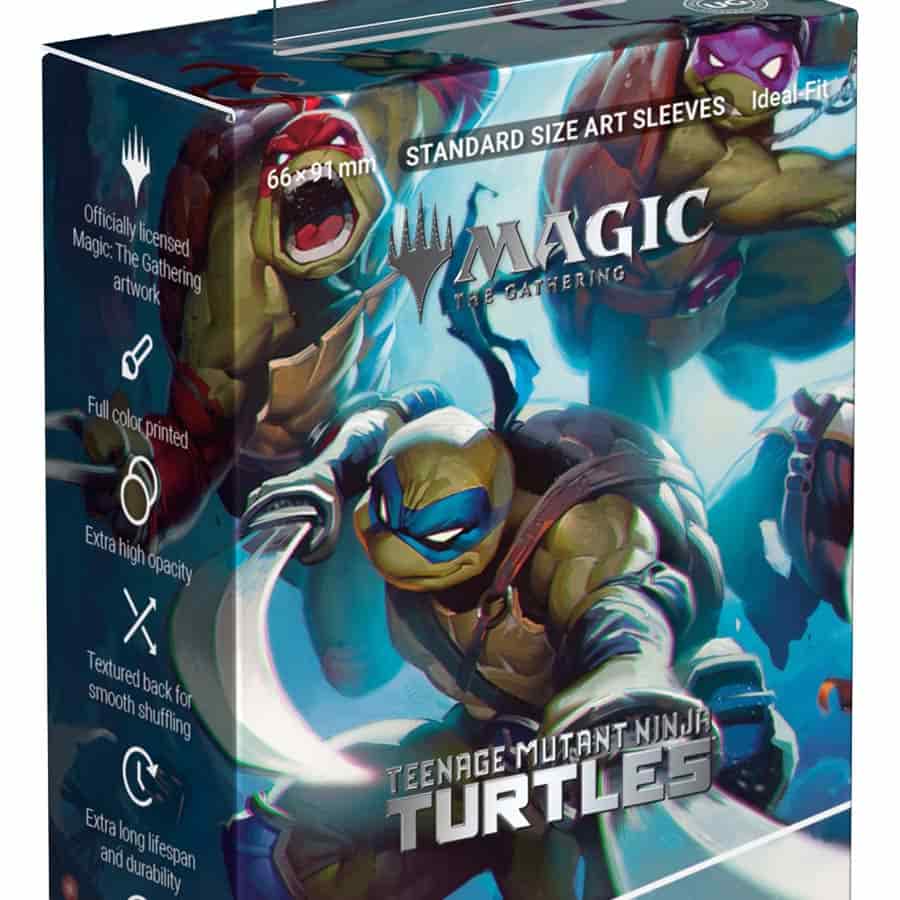 Ultimate Guard: Magic The Gathering: Teenage Mutant Ninja Turtles: Art Sleeves - Heroes in a Half Shell