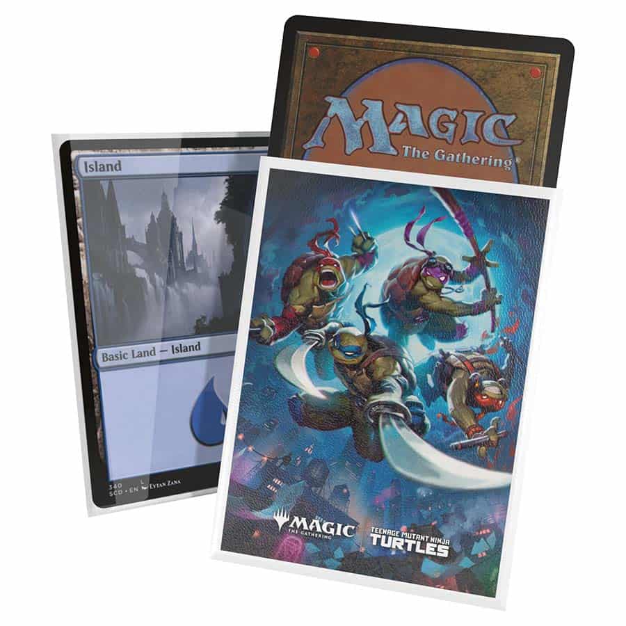 Ultimate Guard: Magic The Gathering: Teenage Mutant Ninja Turtles: Art Sleeves - Heroes in a Half Shell