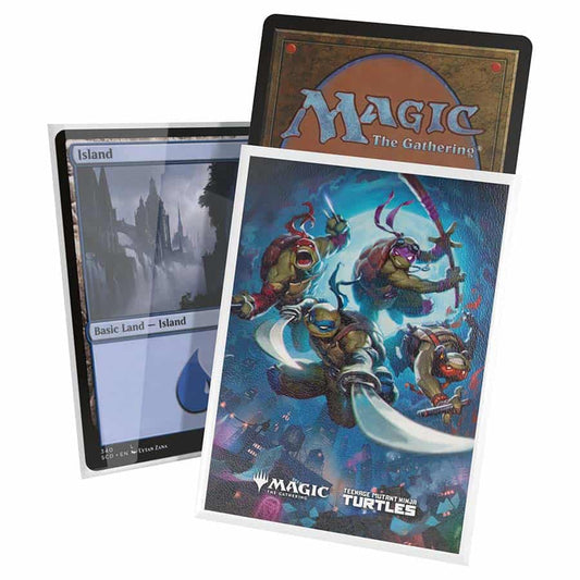 Ultimate Guard: Magic The Gathering: Teenage Mutant Ninja Turtles: Art Sleeves - Heroes in a Half Shell