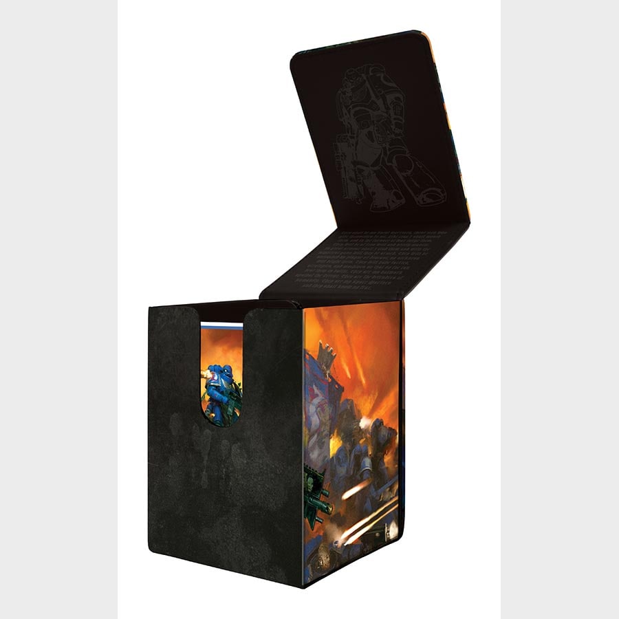 Ultra PRO Adeptus Astartes Space Marines Alcove Flip Deck Box for Warhammer 40,000