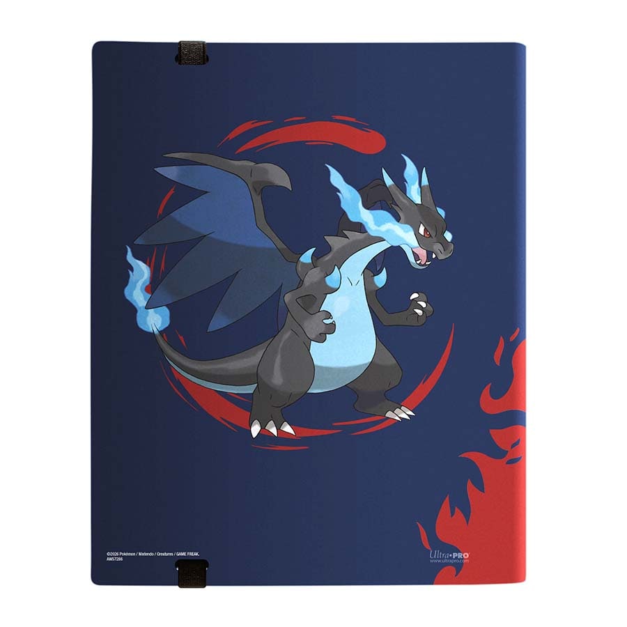 Ultra Pro PRO Binder 9-Pocket Pokemon Mega Charizard X and Y