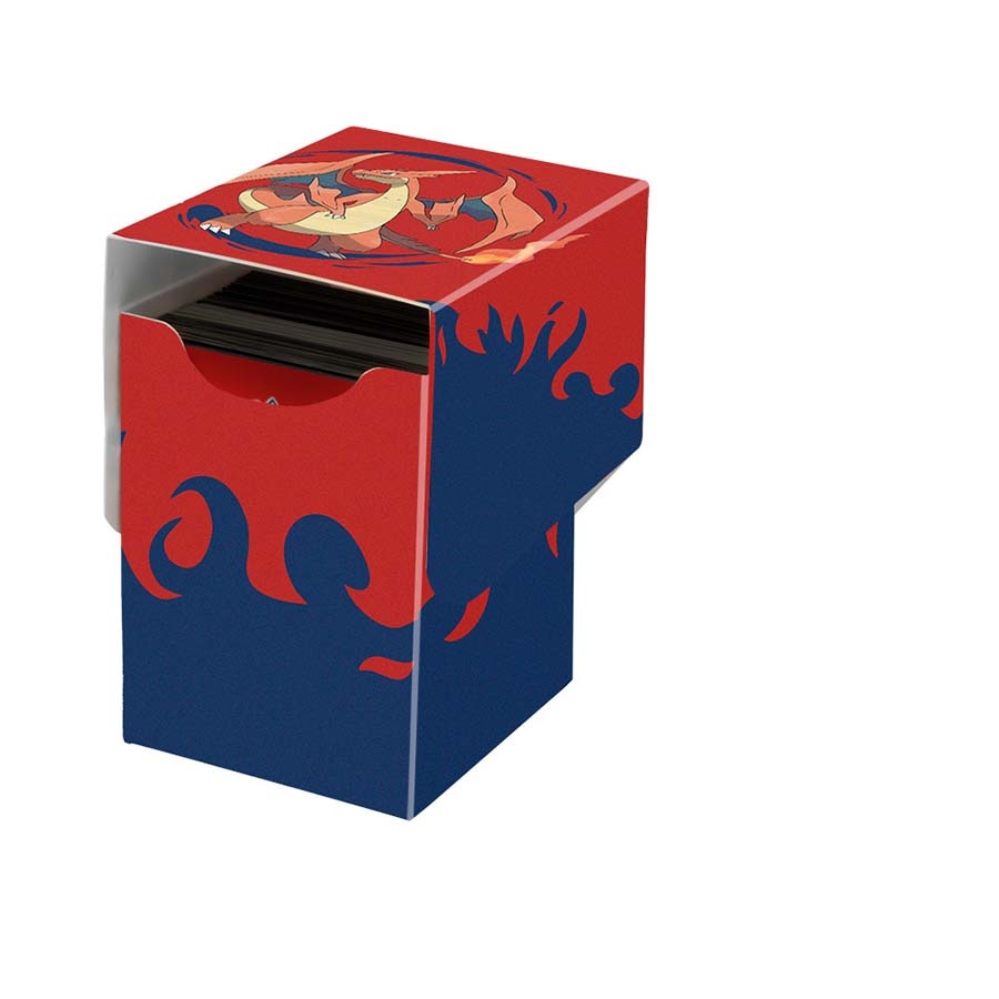 Ultra Pro Pokémon Mega Charizard Y 100+ Deck Box for Pokémon Trading Card Game – Holds 100 Double-Sleeved Standard Size Cards