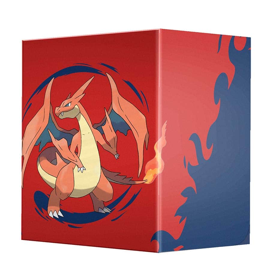 Ultra Pro Pokémon Mega Charizard Y 100+ Deck Box for Pokémon Trading Card Game – Holds 100 Double-Sleeved Standard Size Cards