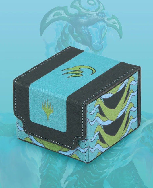 Gatherers Tavern Magic the Gathering Tarkir Dragonstorm Domaru Deck Box - Ureni (Temur)