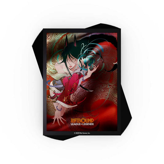 Riftbound TCG: League Of Legends Ahri Art Standard Size Card Sleeves (100ct)