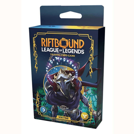 Riftbound TCG: League of Legends Champion Deck - Viktor (56 Cards) - Presale Ships 10/31/2025