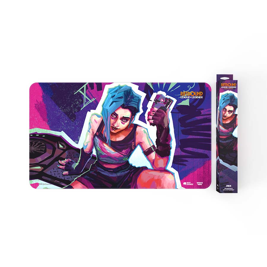Riftbound TCG: League Of Legends: Jinx Playmat