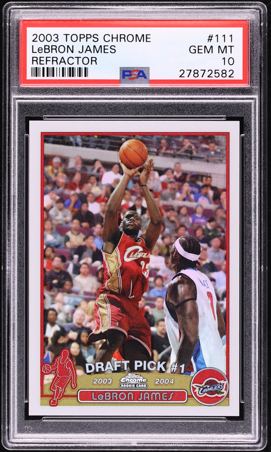 1x Random Graded Basketball Card (Beckett, PSA or CGC) - Grade 8 or Higher