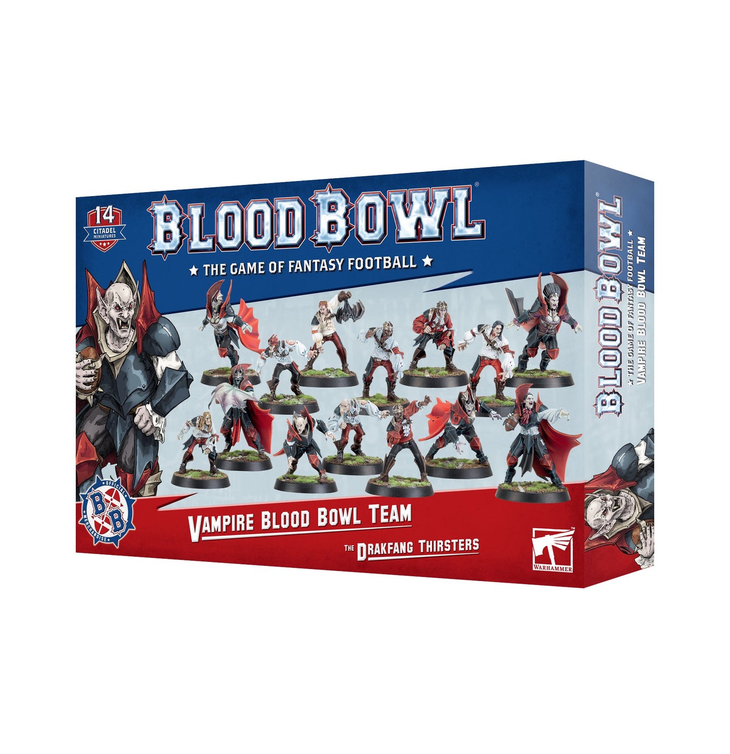 Games Workshop - Blood Bowl - Vampire Blood Bowl Team - The Drakfand Thirsters