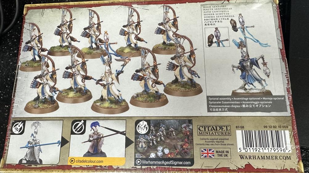 Games Workshop - Warhammer Age of Sigmar - Lumineth Realm-Lords Vanari Auralan Sentinels