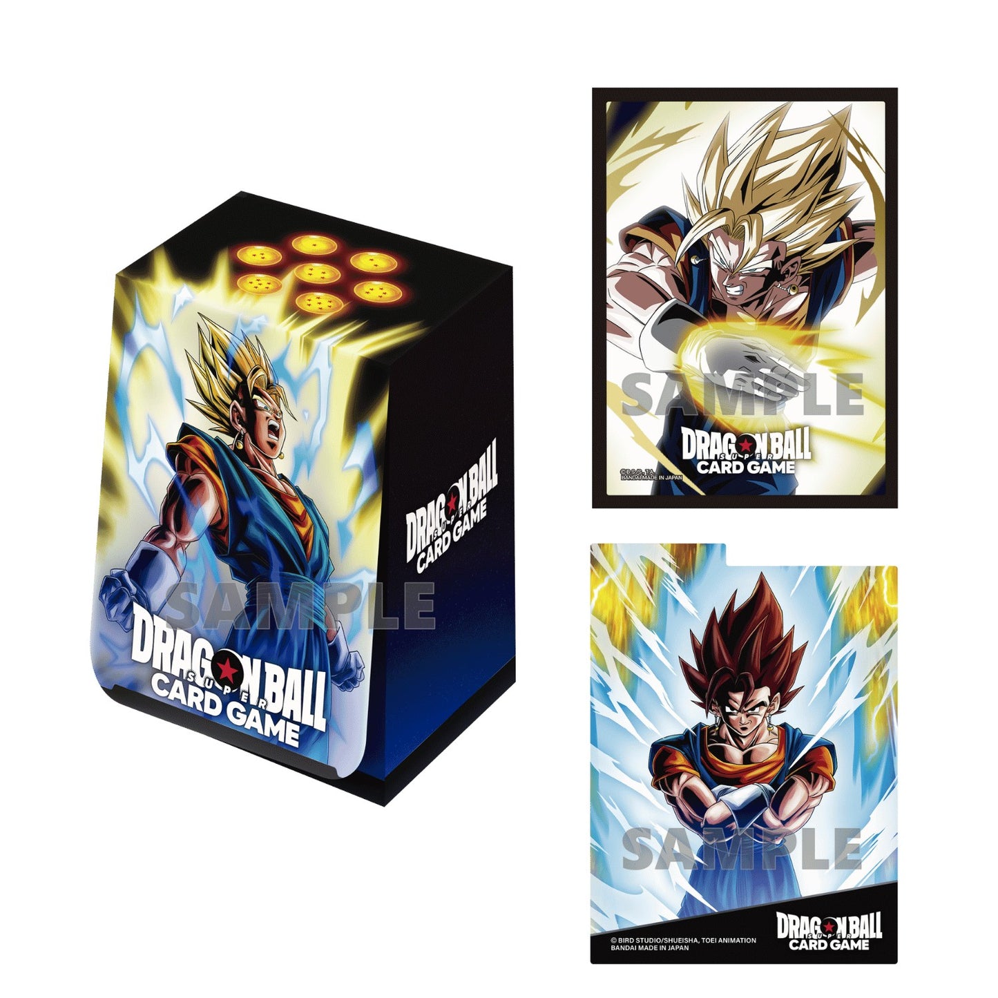Dragon Ball Super TCG: Fusion World - Official Card Case & Sleeves Set 02 - Vegito