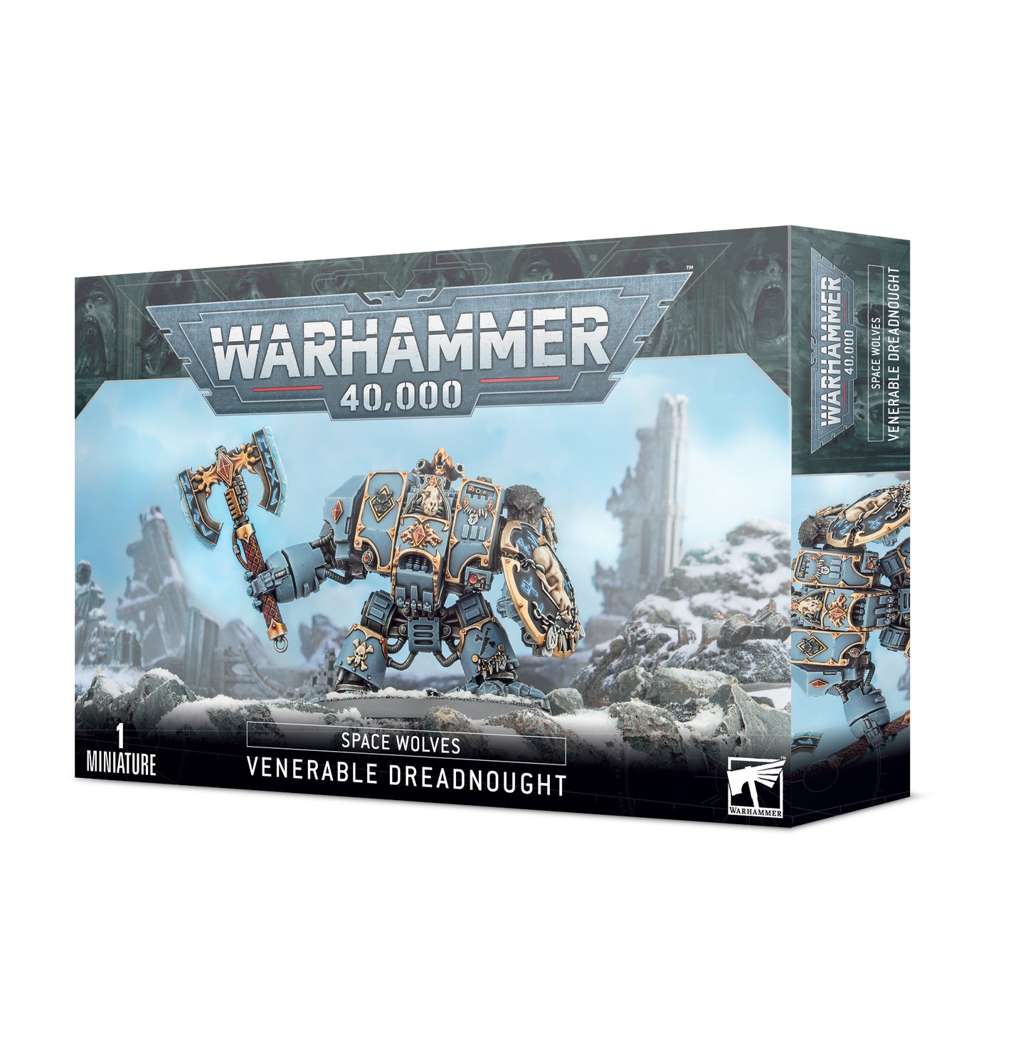 Games Workshop - Warhammer 40K - Space Wolves - Venerable Dreadnought