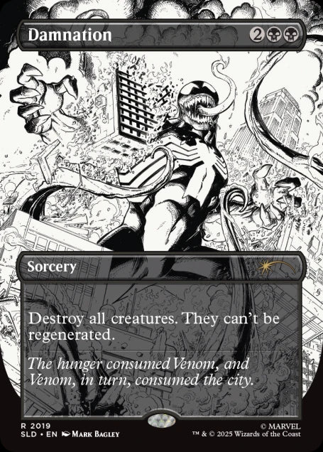 Magic the Gathering Secret Lair x Marvel's Spider-Man: Venom Unleashed (Inks) (Non-Foil)