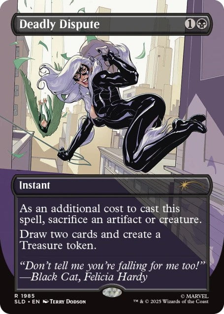 Magic the Gathering Secret Lair x Marvel's Spider-Man: Villainous Plots (Foil)