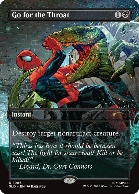 Magic the Gathering Secret Lair x Marvel's Spider-Man: Villainous Plots (Foil)