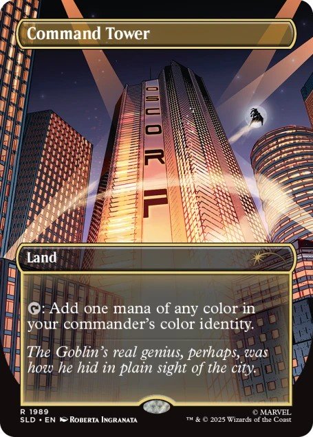 Magic the Gathering Secret Lair x Marvel's Spider-Man: Villainous Plots (Foil)