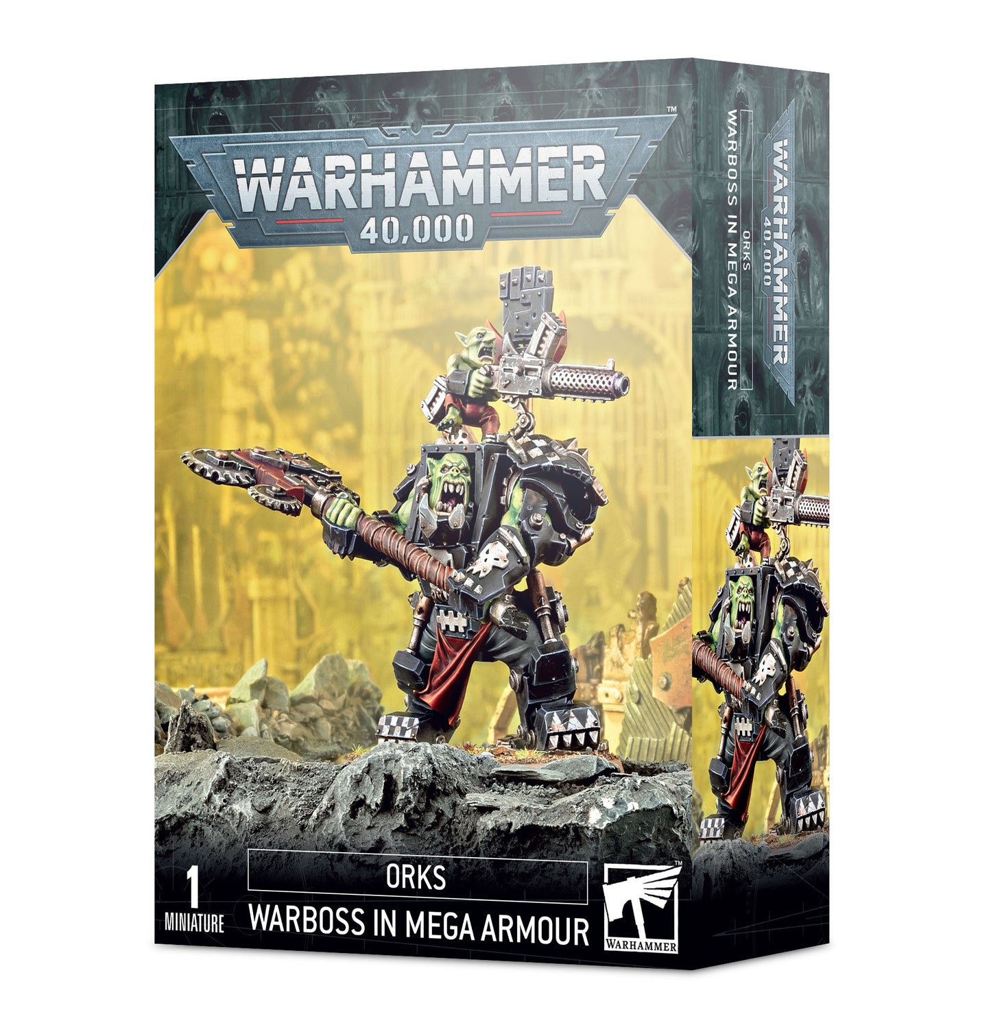 Games Workshop - Warhammer 40K - Orks - Warboss in Mega Armour