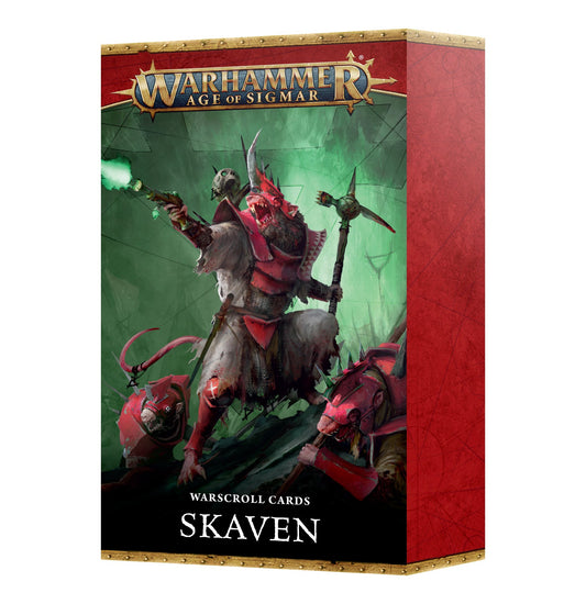 Games Workshop - Warhammer Age of Sigmar - Skaven - Warscroll Cards