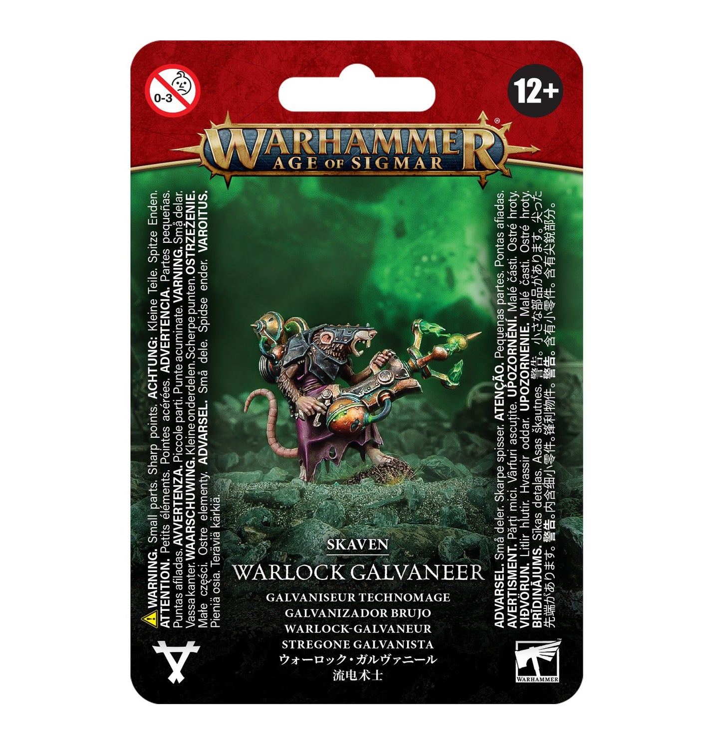 Games Workshop - Warhammer Age of Sigmar - Skaven - Warlock Galvaneer