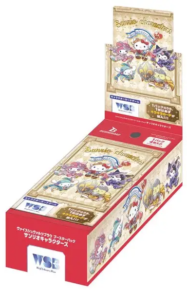 Weiss Schwarzblau Booster Pack Sanrio Characters Box