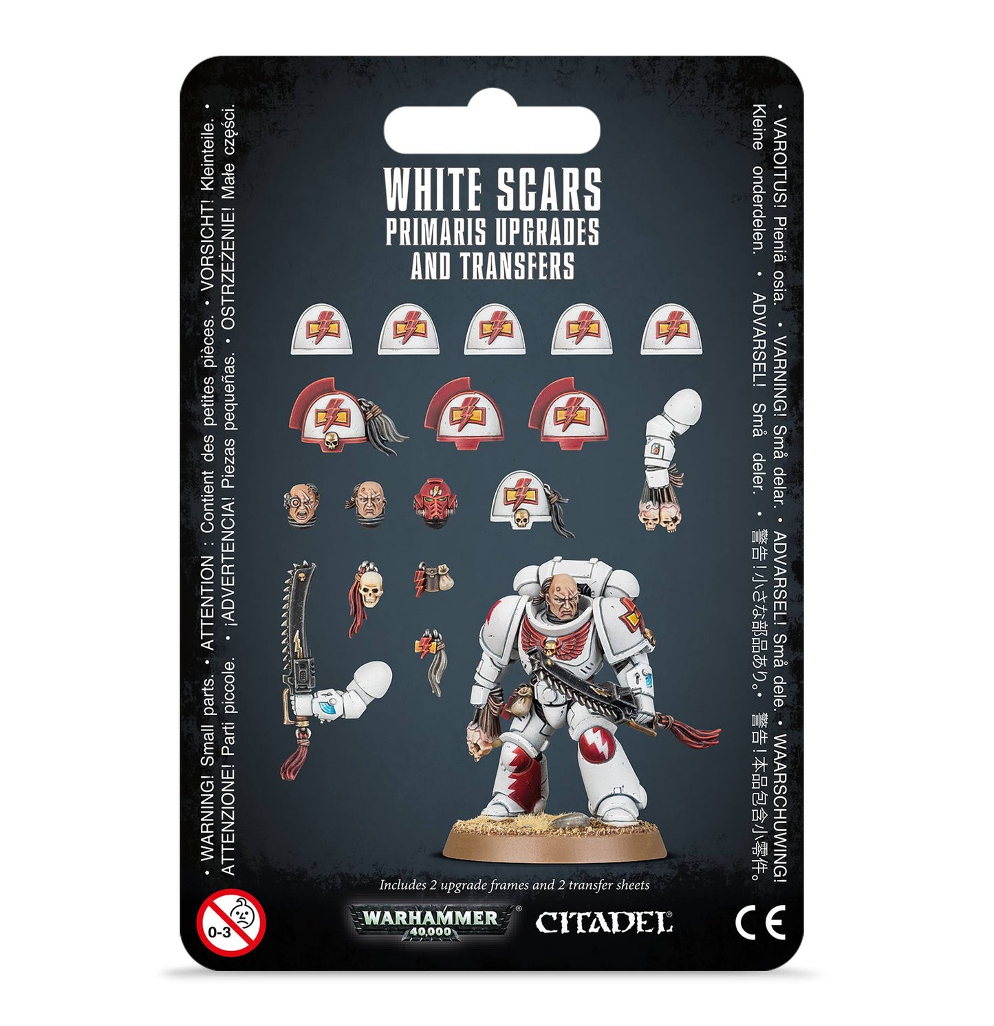 Games Workshop - Warhammer 40K - White Scars - Primaris Upgrades and Transfers