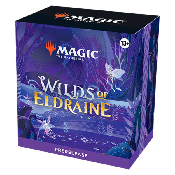 Magic The Gathering Wilds of Eldraine Prerelease Pack - 6 Draft Packs, Dice, Promos
