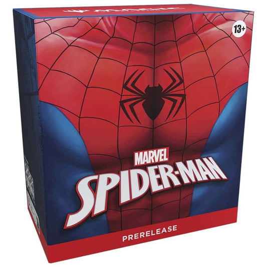 Magic: The Gathering Marvel's Spider-Man - Prerelease Kit - 6 Play Packs, Promo Card, Dice - Presale Ships 09/19/2025