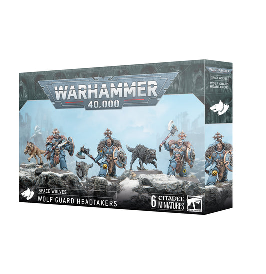Games Workshop - Warhammer 40K - Space Wolves - Wolf Guard Headtakers